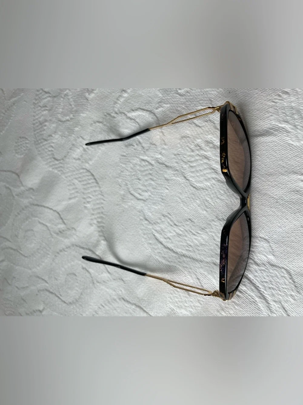 Alpina Genesis Project by Zucchelli brown gold flake pristine Frames 58-12-135